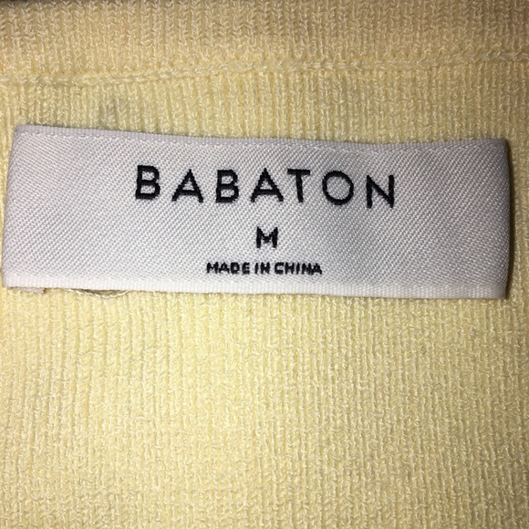 Baby yellow Babaton tubetop - Picture 4 of 4